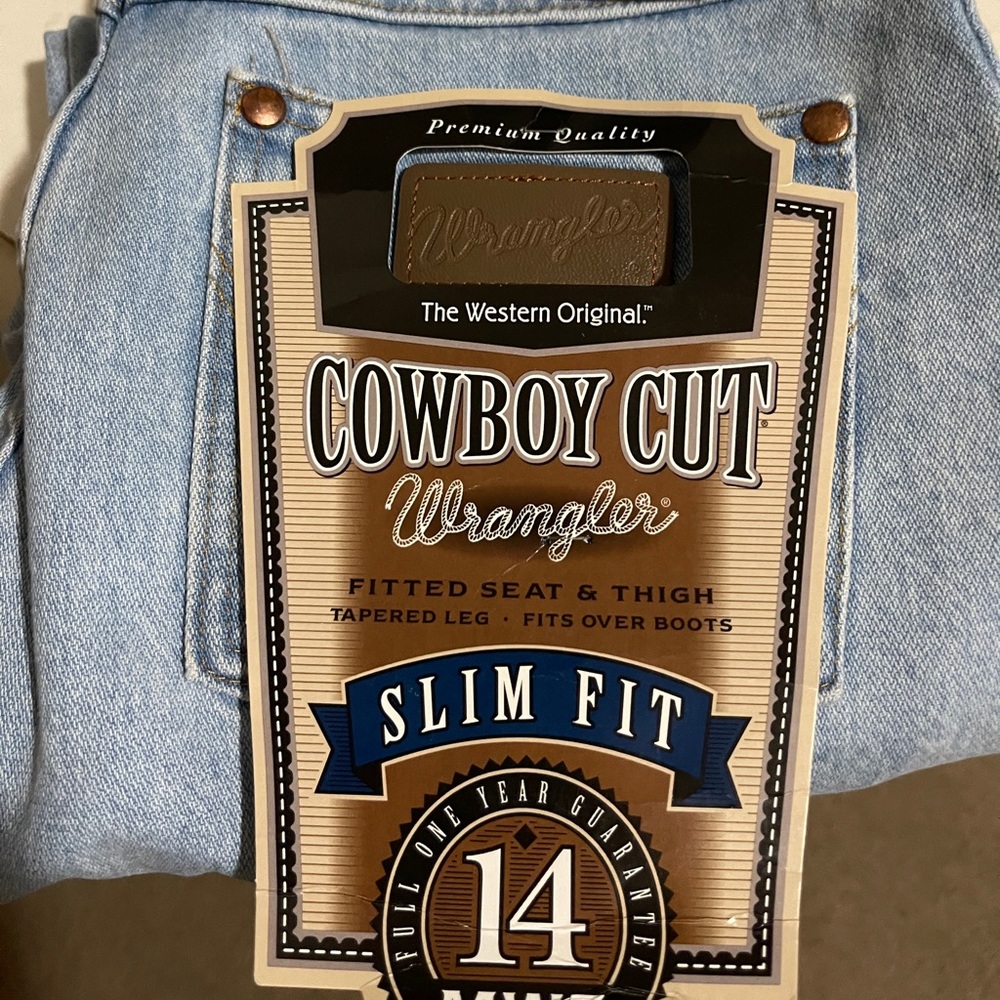 Slimfit cowboy cut wrangler jeans